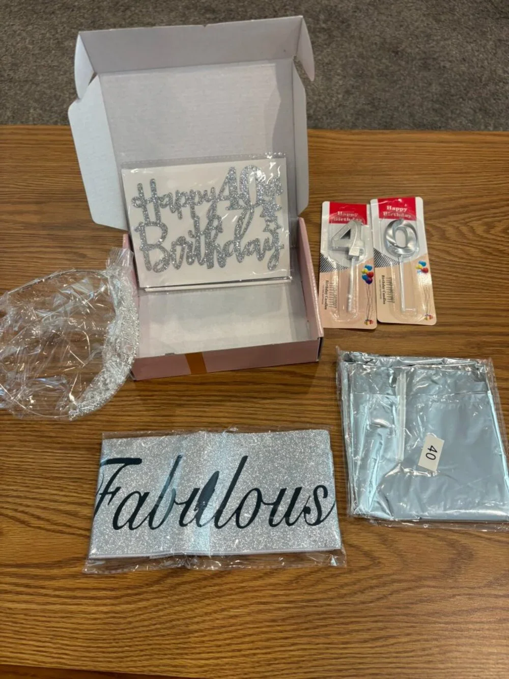 Yeoh Joy 40 and Fabulous Birthday Kit, Not used